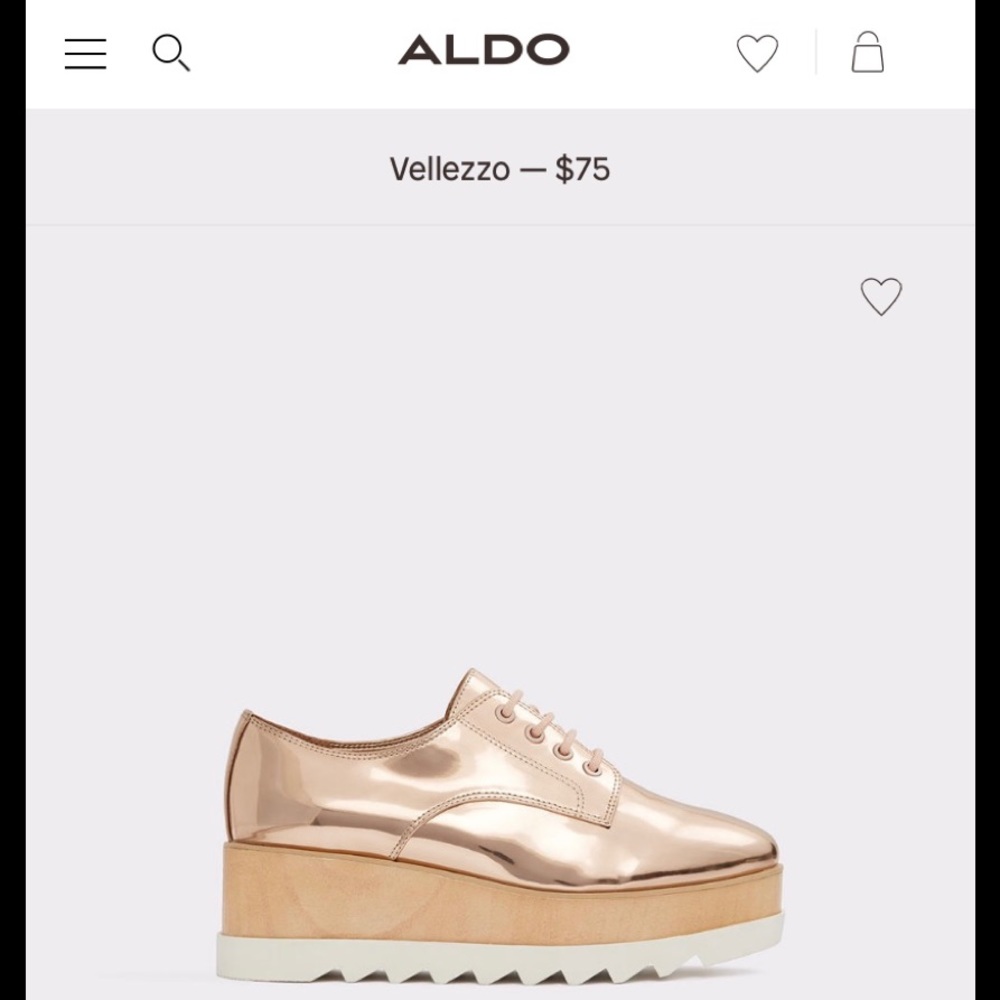 ALDO Oxford, Wedge Shoe